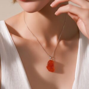 سنسال كارنيليان حجر الطاقة الايجابية والفرح