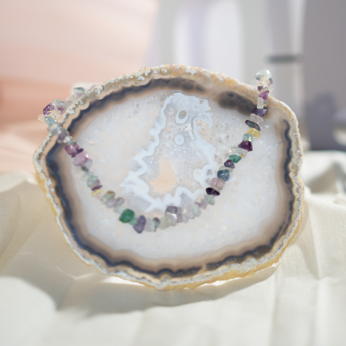 سنسال الفلورايت حجر ترتيب الافكار - Image 2