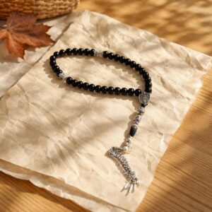 مسبحة تورمالين اسود حماية