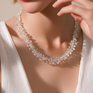 سنسال كوارتز شفاف حجر الشفاء و الاتصال الروحي